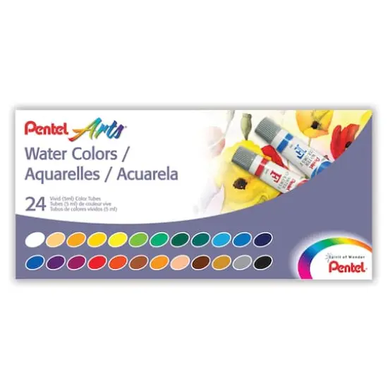 Pentel&reg; Arts 24 Color Watercolor Set {3}