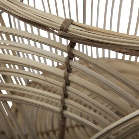 Hello Honey&reg; Natural Handmade Decorative Rattan Basket Set {8}