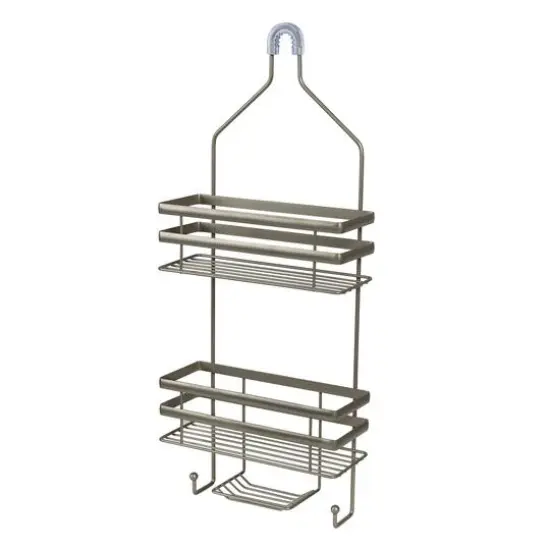Honey Can Do Gray Flat Wire Shower Caddy {1}