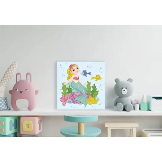 Diamond Dotz&reg; Little Mermaid Diamond Box Painting Kit {5}