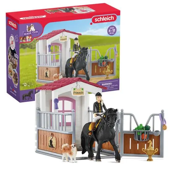 Schleich Horse Club Horse Box with Tori & Princess Playset {8}