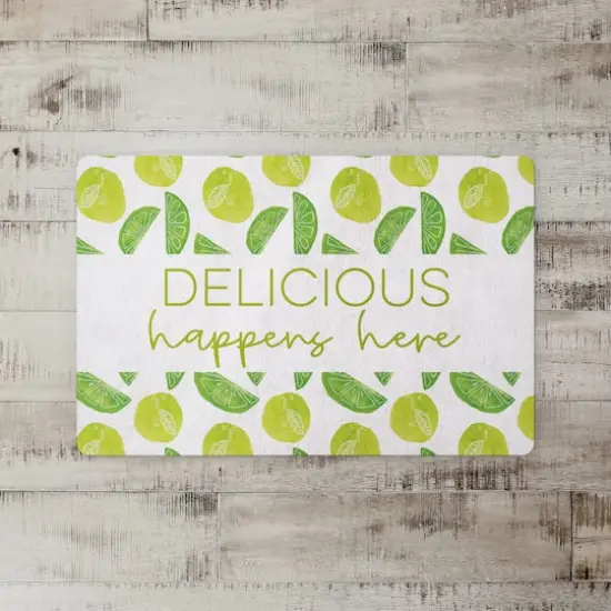Delicious Happens Here 27" x 18" Floor Mat {3}