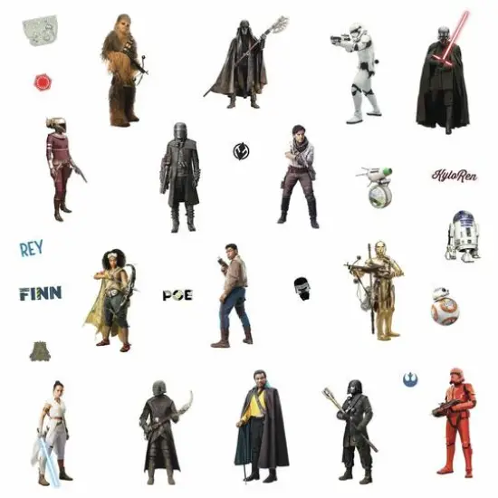 RoomMates Star Wars Episode IX Peel & Stick Wall Decals {1}