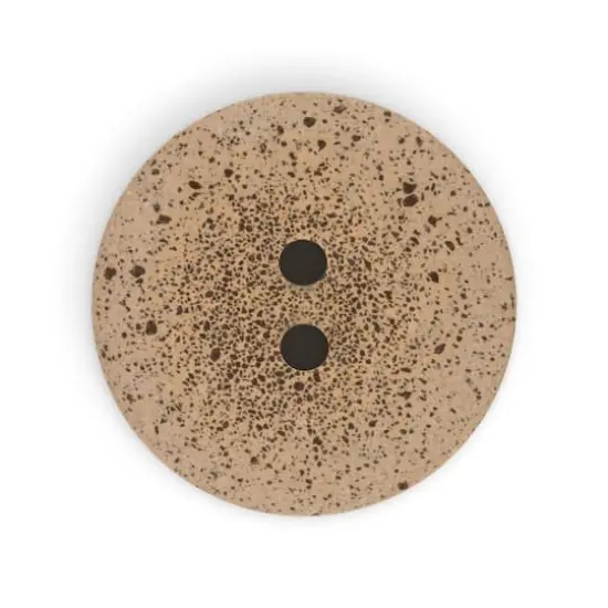 Dritz&reg; 34mm Brown Recycled Coffee Round Button, 3ct. {5}