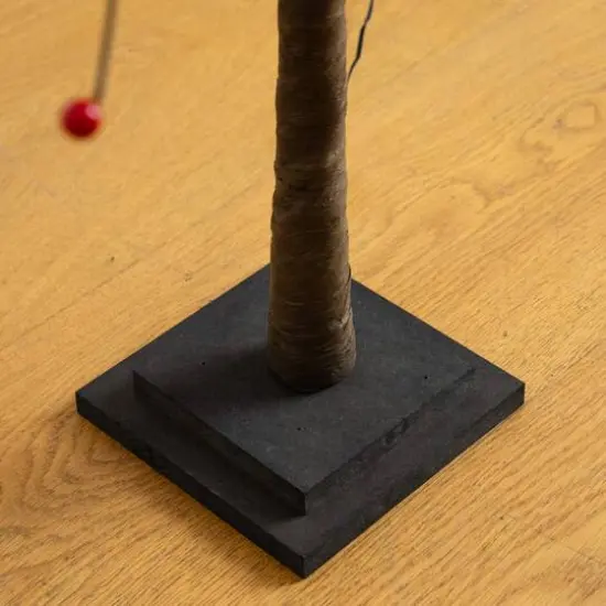 4ft. Pre-Lit Autumn Maple Artificial Fall Tree with Berries and 60 Warm White LED Lights {6}