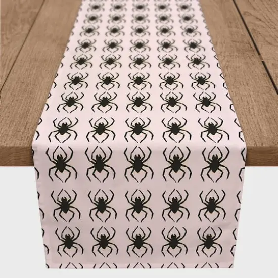 90" Pink Spider Table Runner {1}