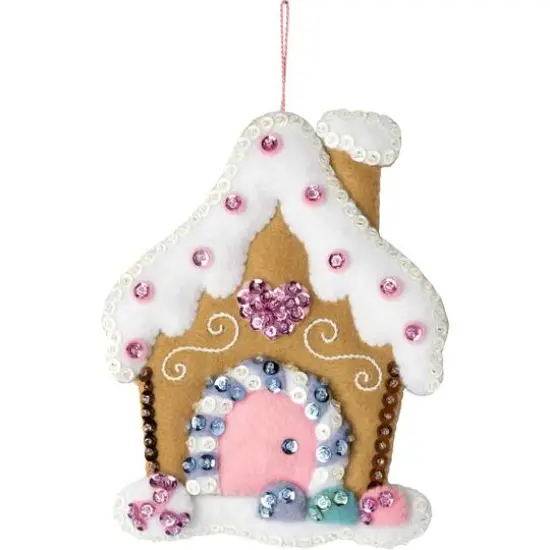 Bucilla Nutcracker Sweet Felt Ornaments Applique Kit {6}