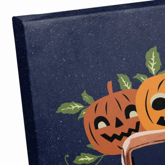 A-Haunting We Will Go! Canvas Wall Art {4}