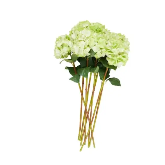 32" Green Hydrangea Artificial Flower Stem, 8ct. {4}