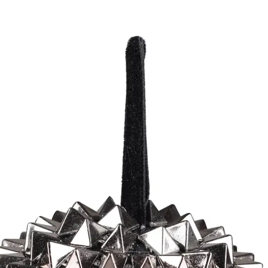 4" Silver Spikes Ball Ornament by Ashland&reg; {5}