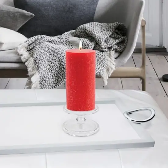 Root Candles 3" x 6" Unscented Timberline&trade; Pillar Candle Red {3}