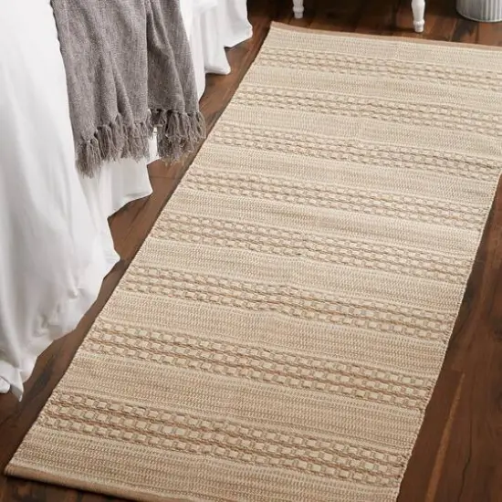 DII&reg; Stone Dobby Stripe Hand-Loomed Rug, 2.5ft. x 6ft. {7}