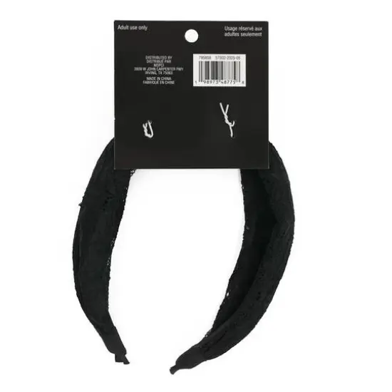 Black Lace Headband by Celebrate It™ {5}