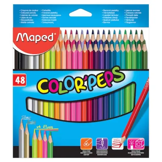 Maped&reg; Color'Peps 48 Color Pencil Set {1}