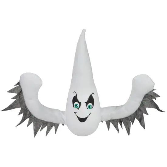 12" Ghoulish Ghost 3D Halloween Window Decoration {1}