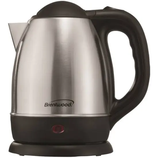 Brentwood 1.2L Stainless Steel Electric Cordless Tea Kettle {3}