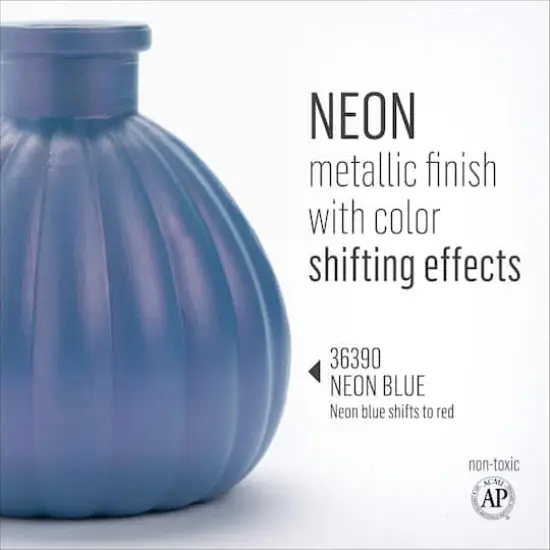 FolkArt &reg; Color Shift Blacklight&trade; Acrylic Paint 36390 Neon Blue {5}