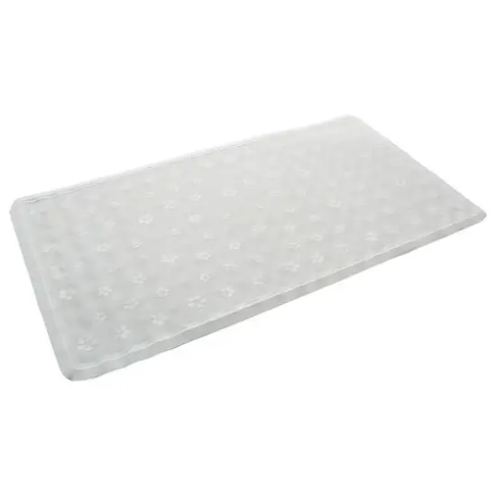 Bath Bliss White Large Bath Mat {8}