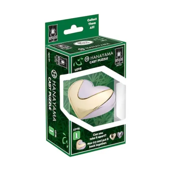 Hanayama Level 1 Cast Puzzle - Love {5}