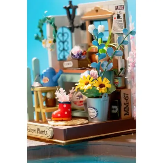 Rolife&reg; Dreaming Terrace Garden DIY Miniature Kit {7}