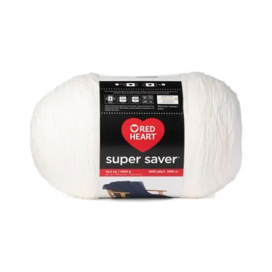 Red Heart&reg; Super Saver&reg; Yarn White {1}