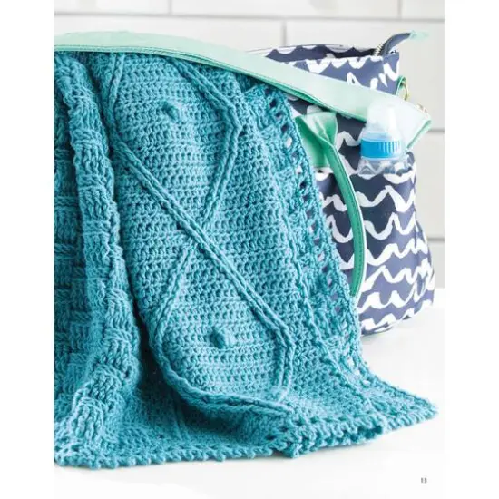 Leisure Arts&reg; On The Go Baby Blankets Crochet Book {7}