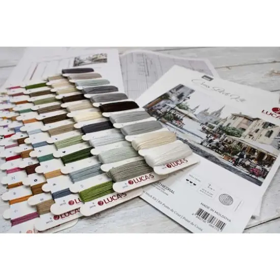 Luca-S Barcelona Cathedral Counted Cross-Stitch Kit {4}