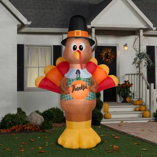 10ft. Airblown&reg; Inflatable Thankful Turkey {3}