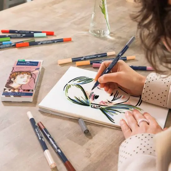 Faber-Castell&reg; Portrait Goldfaber Sketch Markers {7}