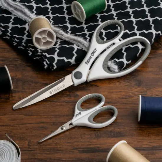 SINGER&reg; 8.5" Sewing Scissors & 4" Detail Scissors, 6ct. {3}