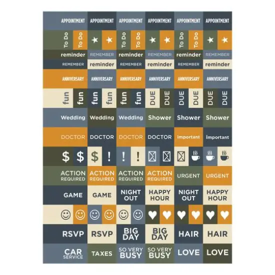 TF Publishing 2024-2025 Medium Denim Spiral Weekly Monthly Planner {6}