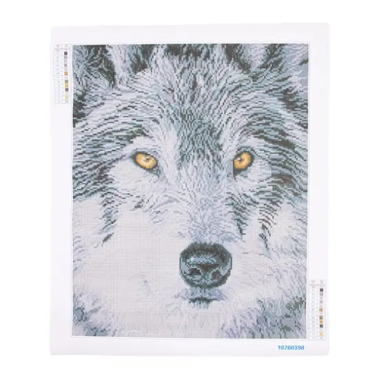 Wolf Square Diamond Art Kit by Make Market&reg; {4}