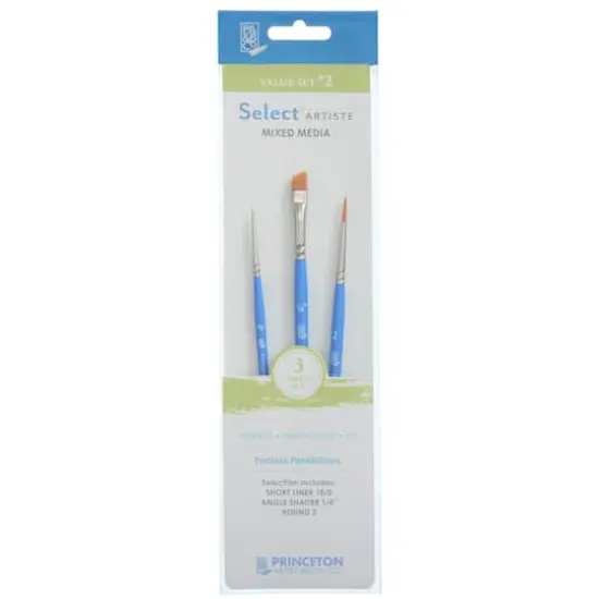 Princeton&trade; Select&trade; Artiste Series 3750 #2 Brush Set {1}