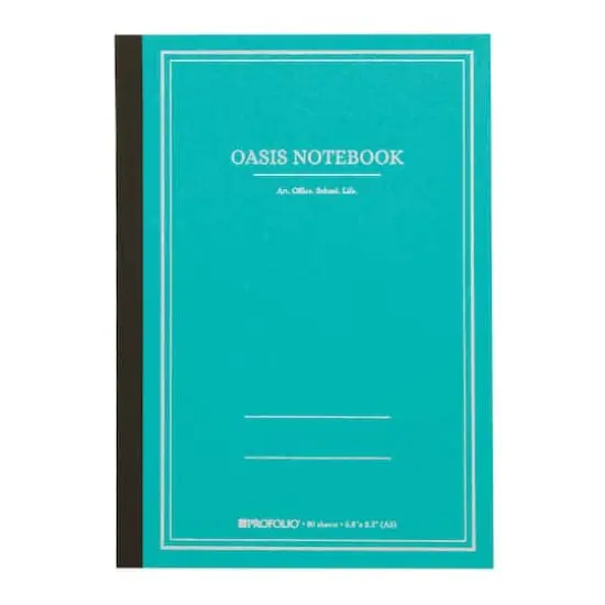 Itoya&reg; ProFolio&reg; Wintergreen Oasis Notebook, A5 {1}