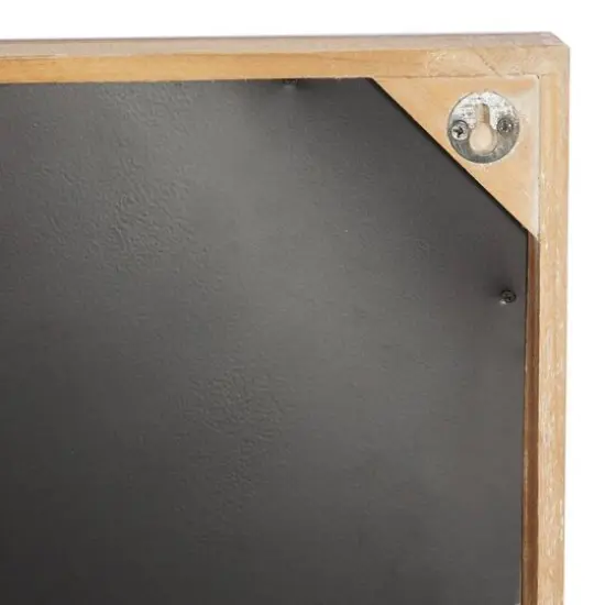 Brown Metal Coastal Wall Decor 15" x 31" x 7" {6}