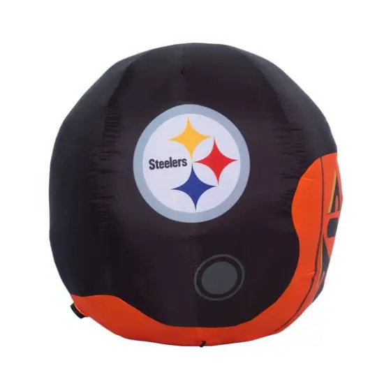 Sporticulture 4ft. Inflatable NFL Team Pride Jack-O' Helmet Pittsburgh Steelers {5}
