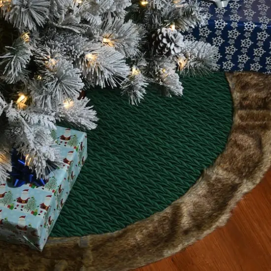48" Rural Homestead Collection Quilted Tree Skirt {3}