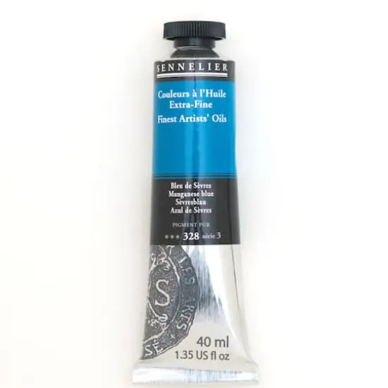 Sennelier Artists' Oil Color, 40mL 328 Manganese Blue S3 {1}