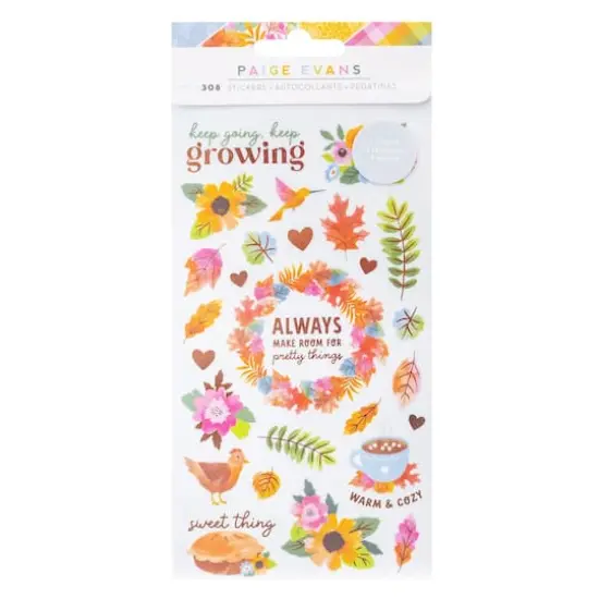 Paige Evans Garden Shoppe Sticker Book with Copper Foil Accents {1}