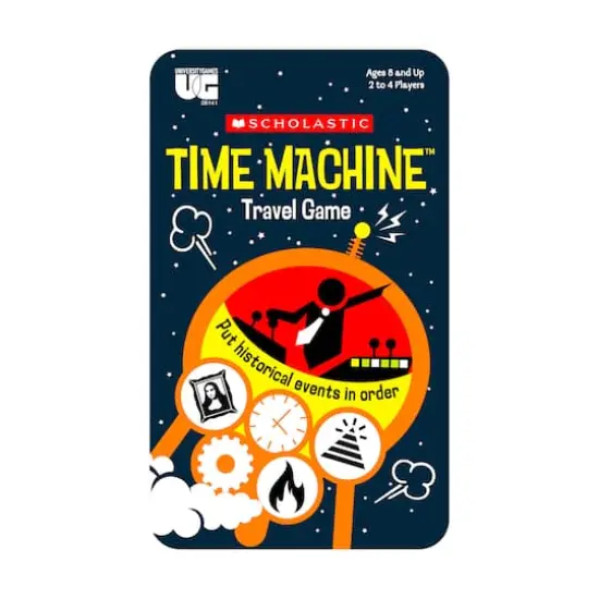 Scholastic Time Machine Travel Game Tin {3}