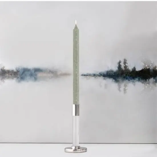 Root Candles 12" Unscented Timberline&trade; Arista&trade; Taper Candles, 12ct. Sage Green {4}