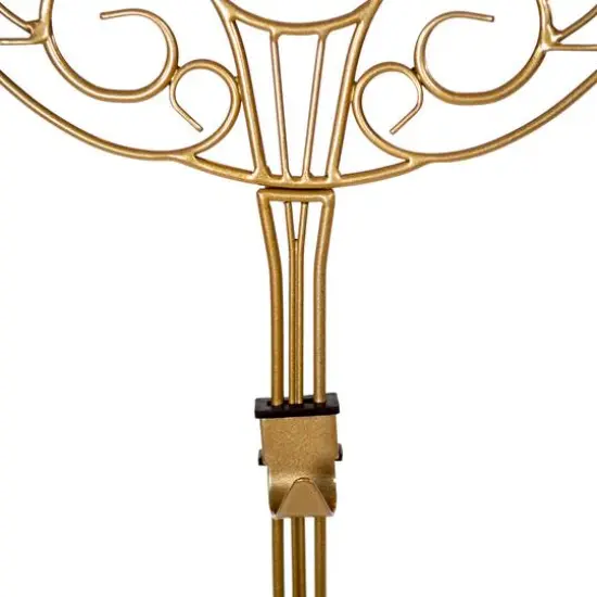 Village Lighting Adjustable Antler Wreath Hanger Gold {7}