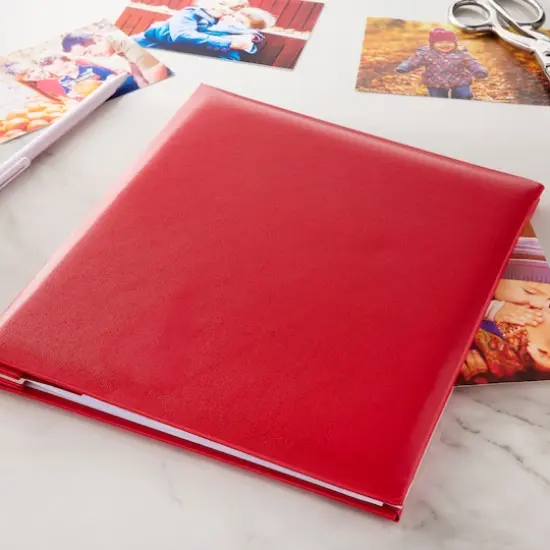 8.5" x 11" Vinyl Scrapbook Album by Recollections&reg; Maroon {3}
