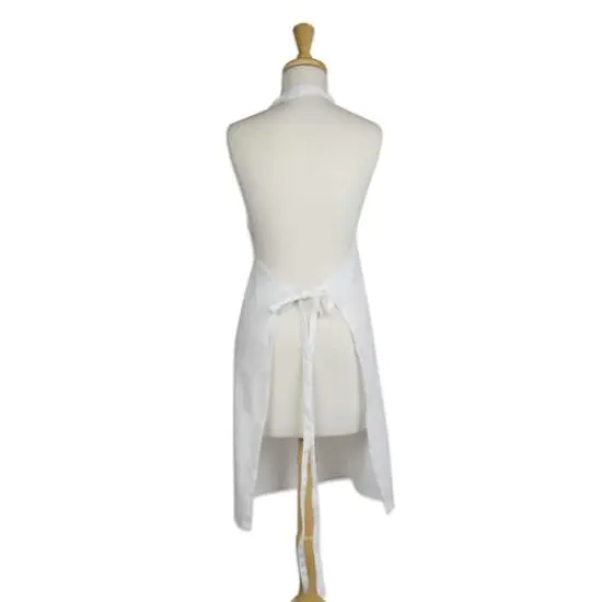 DII&reg; Chino Chef Apron White {4}