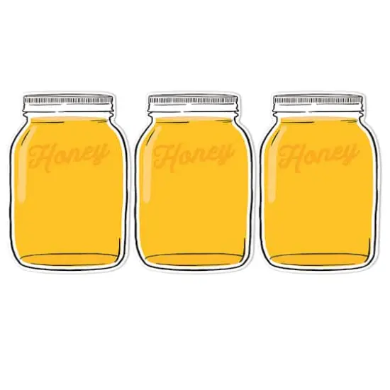 Eureka The Hive Mason Jar Paper Cut-Outs Set {1}