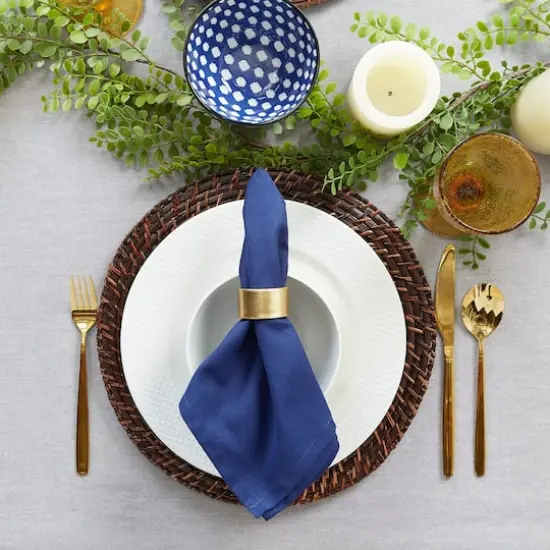 DII&reg; Cloth Buffet Napkins, 12ct. Nautical Blue {4}