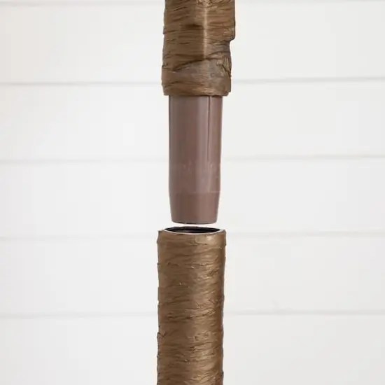 6ft. Pre-Lit Orange Autumn Maple Artificial Fall Tree {4}