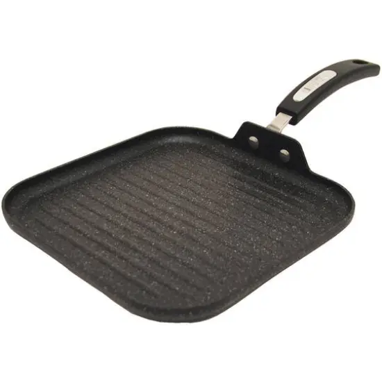 THE ROCK by Starfrit 10" Grill Pan With Bakelite Handles {1}