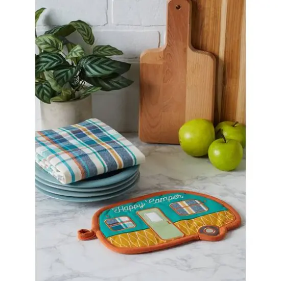 DII&reg; Happy Camper Potholder Set {8}