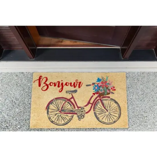 DII&reg; Bonjour Bike Doormat {6}